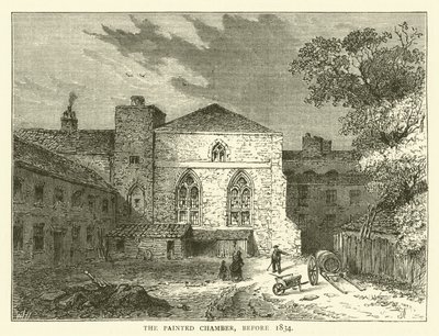 La Camera Dipinta, prima del 1834 da English School