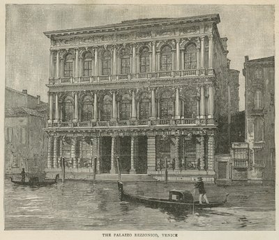 Il Palazzo Rezzonico, Venezia da English School