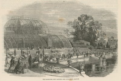 La Casa delle Palme, Giardini di Kew, Londra da English School