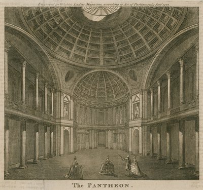Il Pantheon, Oxford Street, Londra da English School