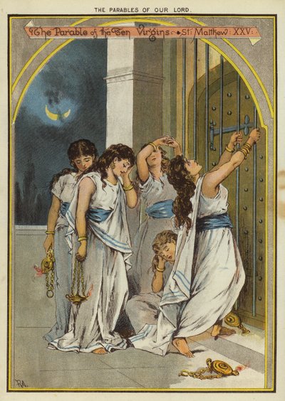 Le Parabole di Cristo: La Parabola delle Dieci Vergini da English School