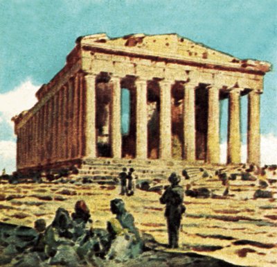 Il Partenone ad Atene da English School