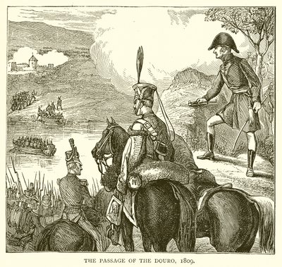 Il passaggio del Douro, 1809 da English School