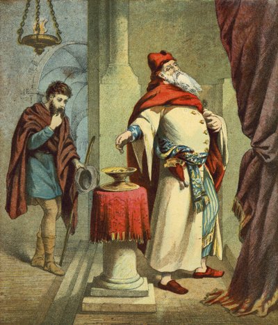 Il fariseo e il pubblicano da English School
