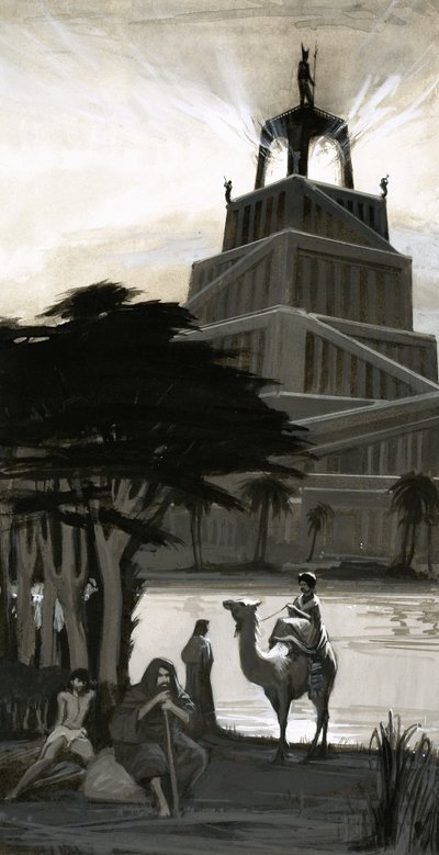 Il faro di Pharos ad Alessandria da English School