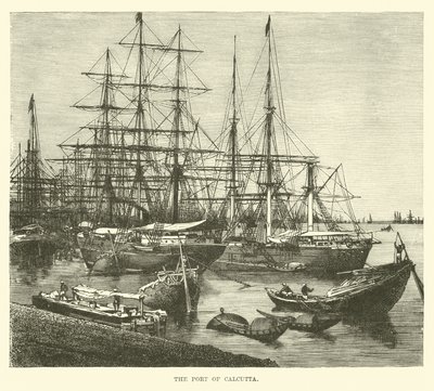 Il Porto di Calcutta da English School