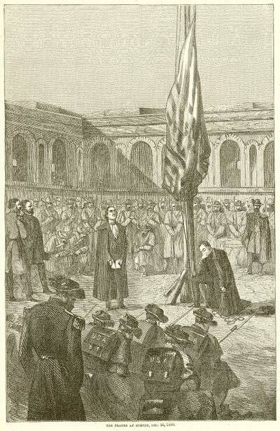 La preghiera a Sumter, 26 dicembre 1860 da English School