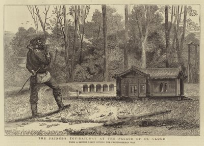 La Ferrovia Giocattolo del Principe al Palazzo di St Cloud da English School