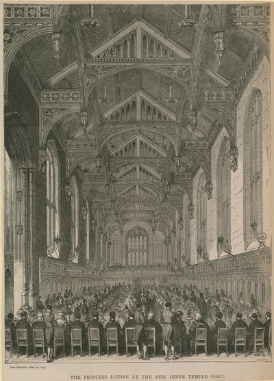 La Principessa Louise nella nuova Inner Temple Hall da English School