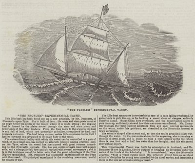 "The Problem" Yacht sperimentale da English School