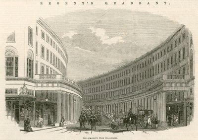 Il Quadrante, Regent Street, Londra da English School