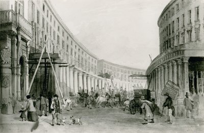 Il Quadrante, Regent Street, Londra da English School