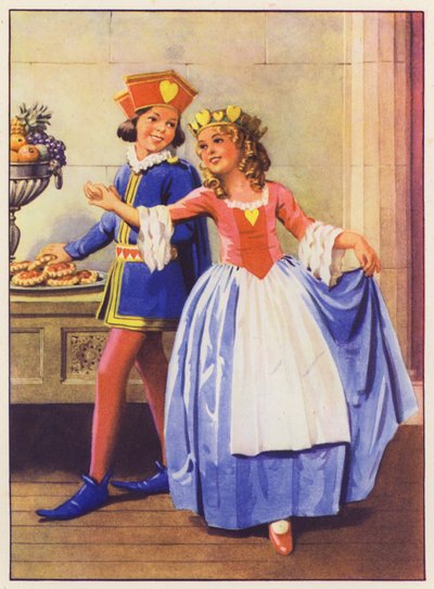 La regina di cuori e il fante di cuori da English School