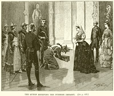 La Regina che riceve l