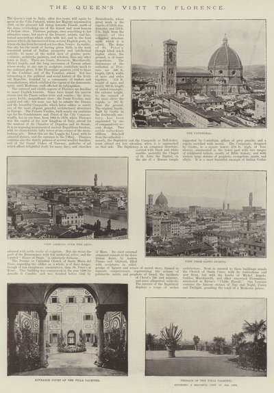 La Visita della Regina a Firenze da English School