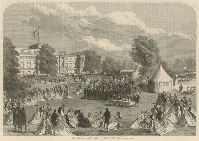 La festa in giardino della Regina a Buckingham Palace da English School