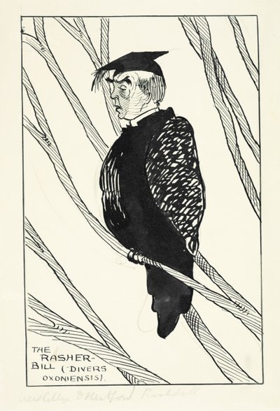 Il Rasher-Bill (Divers Oxoniensis): Hastings Rashdall (1858-1924) da English School