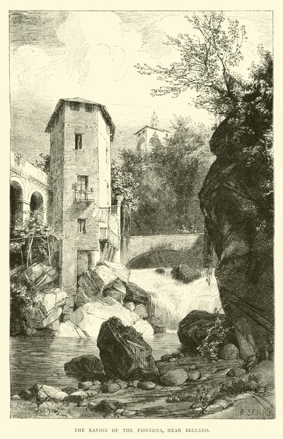 Il burrone del Pioverna, vicino a Bellano da English School