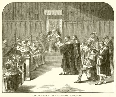 La lettura della Confessione di Augusta da English School