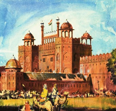 Il Forte Rosso, Delhi da English School