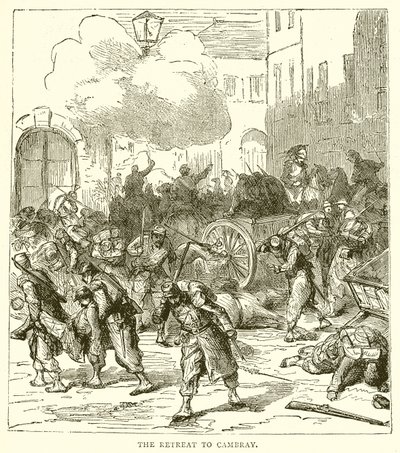 La ritirata a Cambrai da English School