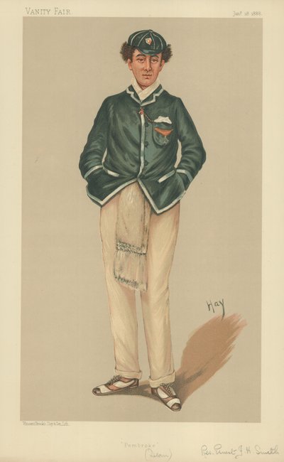 Il Reverendo Ernest John Heriz Smith MA, Pembroke, 28 gennaio 1888 da English School