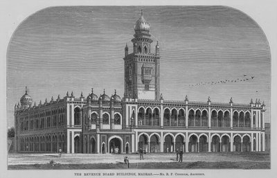 Edifici del Consiglio delle Entrate, Madras da English School