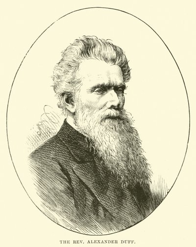 Il reverendo Alexander Duff da English School
