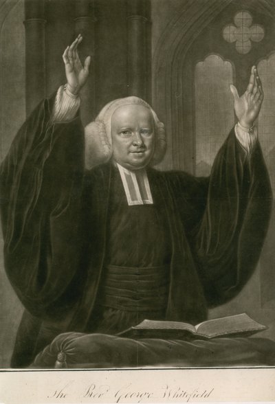 Il reverendo George Whitefield, MA, uno dei fondatori del Metodismo da English School