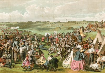 Il concorso di tiro, Wimbledon, 1864 da English School