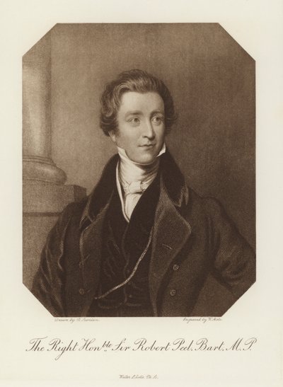Il Diritto Onorevole Sir Robert Peel, Baronet, MP da English School