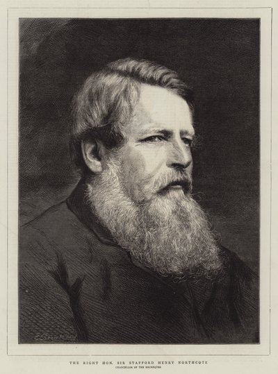 Il molto onorevole Stafford Henry Northcote da English School