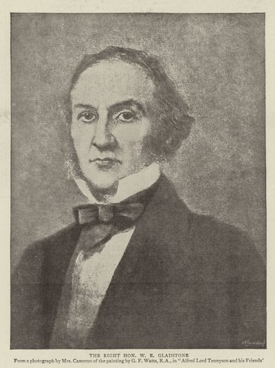 Il molto onorevole W E Gladstone da English School