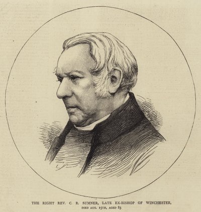 Il Defunto Reverendissimo C R Sumner, Ex-Vescovo di Winchester da English School