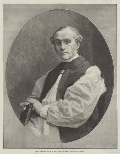 Il reverendo Dr W D Maclagan, il nuovo arcivescovo di York da English School