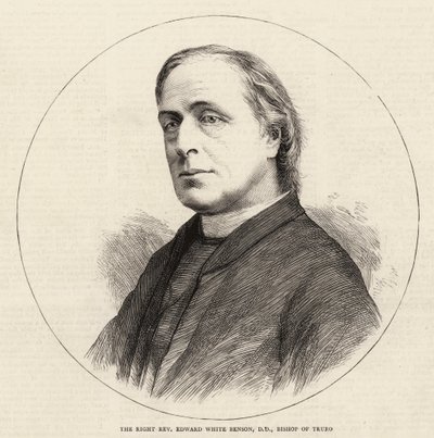 Il Reverendo Edward White Benson, DD, Vescovo di Truro da English School