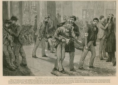 La rivolta a Trafalgar Square: Il seguito - una giornata intensa per i chirurghi al Charing Cross Hospital da English School