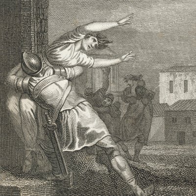 I Romani rapiscono le donne Sabine per farle loro mogli da English School