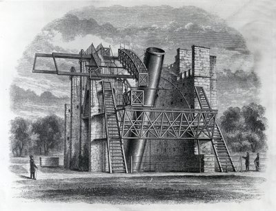 Il telescopio di Rosse, 1845 da English School