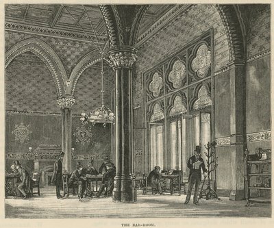Le Corti Reali di Giustizia: La sala del bar da English School