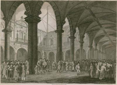 La Royal Exchange, Londra da English School