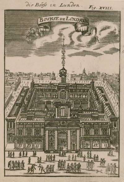 La Royal Exchange, Londra da English School
