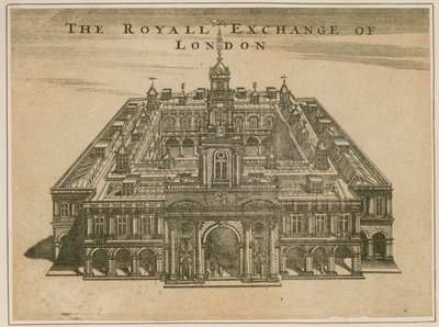 La Royal Exchange, Londra da English School