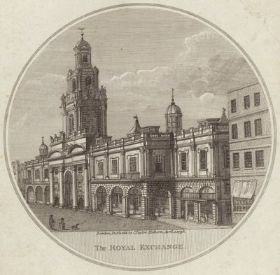 La Borsa Reale nella Città di Londra da English School