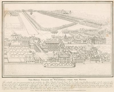 Il Palazzo Reale di Whitehall, dall