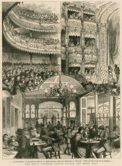 Royal Victoria Coffee Palace and Music Hall, Londra da English School