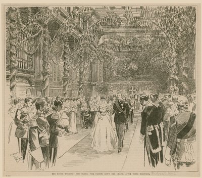 Il Matrimonio Reale, 23 luglio 1896 da English School