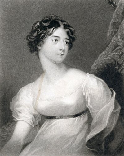 La contessa Frances di Wicklow, 1830 da English School