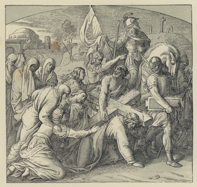 Le sofferenze del Salvatore (incisione) da English School