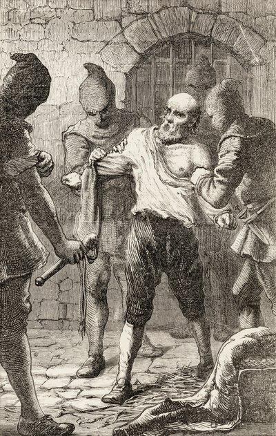 La flagellazione di George Penn durante l